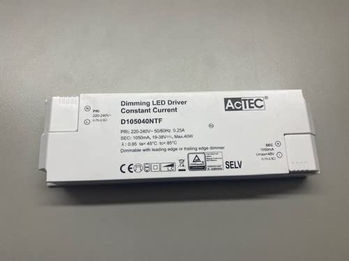 LED Driver ACTEC D105040NTF 1050mA 19-38V 40W dimmbar von ORION LIGHTSTYLE