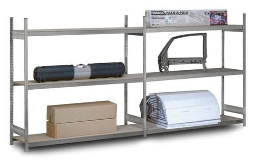 Orion Regalsysteme GZB200440S Weitspannregal-Komplettregal (B x H x T) 4090 x 2000 x 435mm Stahl ver von ORION REGALSYSTEME