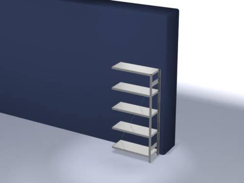 Orion Regalsysteme HZA20410XL Fachbodenregal-Anbaumodul 145kg (B x H x T) 1010 x 2000 x 435mm Stahl von ORION REGALSYSTEME