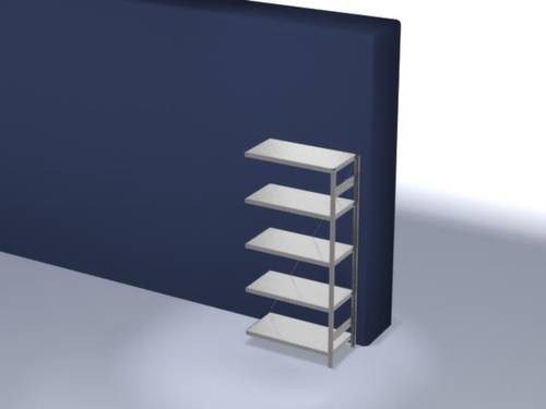 Orion Regalsysteme HZA20510XL Fachbodenregal-Anbaumodul 140kg (B x H x T) 1010 x 2000 x 535mm Stahl von ORION REGALSYSTEME