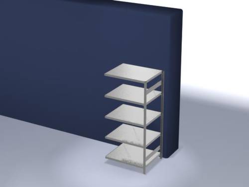 Orion Regalsysteme HZA20810XS Fachbodenregal-Anbaumodul 330kg (B x H x T) 1010 x 2000 x 835mm Stahl von ORION REGALSYSTEME