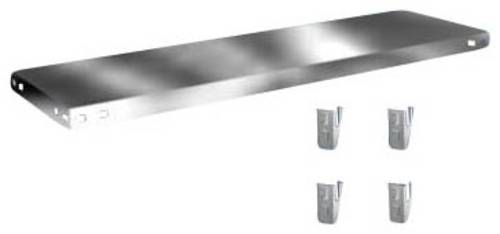 Orion Regalsysteme Z10030S/040 Fachboden (B x T) 1000mm x 300mm Stahl verzinkt Verzinkt Metallboden von ORION REGALSYSTEME