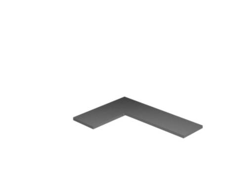 Orion Regalsysteme ZE10040AXL Fachboden (B x T) 1000mm x 400mm Stahl verzinkt Verzinkt Metallboden 1 von ORION REGALSYSTEME