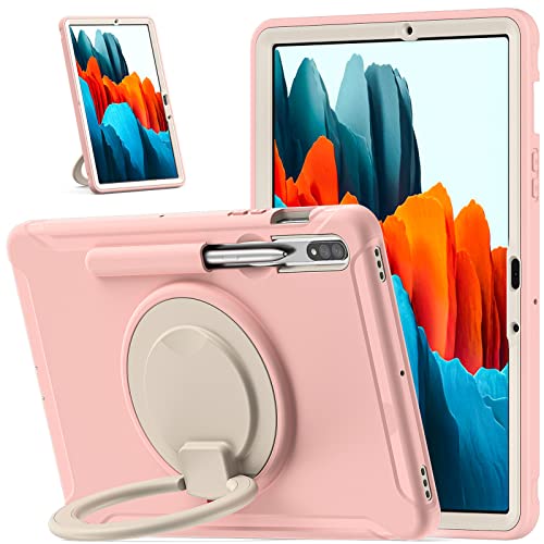ORIbox Defender Hülle für Samsung Galaxy Tab S7 11 Zoll, Ganzkörper-Fallschutz, 3 in 1 Stoßfeste Stoßstange mit 360° Ringhalter Kickstand ORIbox Defender Hülle für Samsung Galaxy Tab S7 11 Zoll, Ganzkörper-Fallschutz, 3 in 1 Stoßfeste Stoßstange mit 360° Ringhalter Kickstand von ORIbox