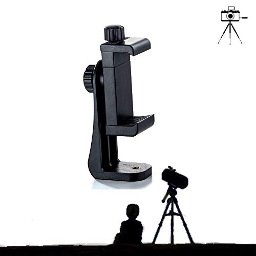 ORIbox Handy-Stativ-Adapter, Handy-Halterung, Adapter, passend für iPhone, Samsung und alle Handys, vertikal und horizontal, verstellbare Klemme ORIbox Handy-Stativ-Adapter, Handy-Halterung, Adapter, passend für iPhone, Samsung und alle Handys, vertikal und horizontal, verstellbare Klemme von ORIbox