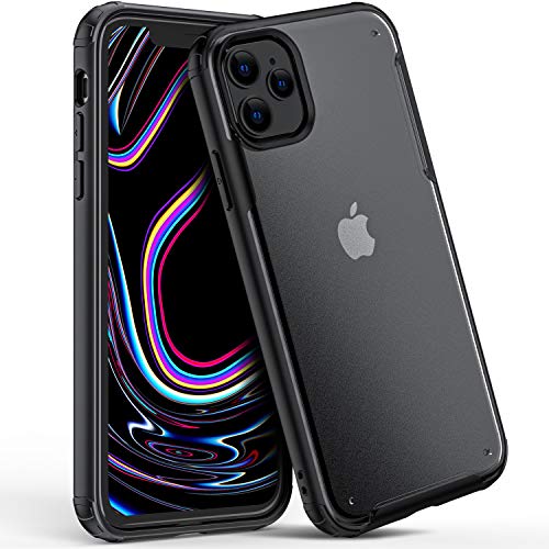 ORIbox Hülle kompatibel mit iPhone 11 Pro Max Hülle, durchscheinend Matte Hülle mit bruchsicherer, kratzfester von ORIbox