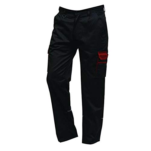 ORN Workwear 2580 Silverswift zweifarbige Kampfhose, Marineblau/Rot, 50T von ORN Workwear