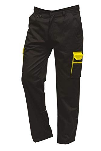 ORN Workwear 2580 Silverswift zweifarbige Kampfhose, Schwarz/Gelb, Größe 50S ORN Workwear 2580 Silverswift zweifarbige Kampfhose, Schwarz/Gelb, Größe 50S von ORN Workwear