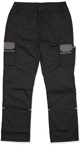 ORN Workwear 2580 Silverswift zweifarbige Kampfhose, Schwarz/Graphit, 30T von ORN Workwear