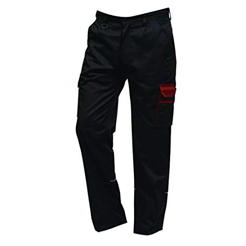 ORN Workwear 2580 Silverswift zweifarbige Kampfhose, Schwarz/Rot, Größe 30S ORN Workwear 2580 Silverswift zweifarbige Kampfhose, Schwarz/Rot, Größe 30S von ORN Workwear