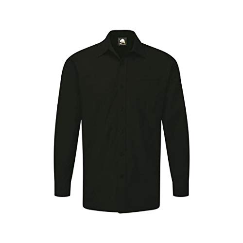ORN Workwear 5410 The Essential L/S Shirt, schwarz, 23 Gr. von ORN Workwear