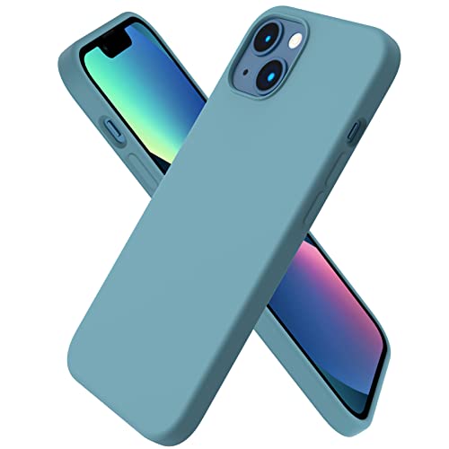 ORNARTO kompatibel mit iPhone 13 Silikon Case 6,1, Hülle Ultra Dünne Voller Schutz Flüssig Silikon Handyhülle Schutz für iPhone 13(2021) 6,1 Zoll-Kaktus von ORNARTO