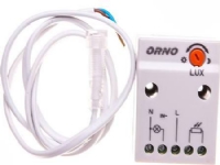 Orno Dämmerungssensor mit externer Sonde 2300W 2-100lx IP65/IP20 weiß (OR-CR-233) von ORNO