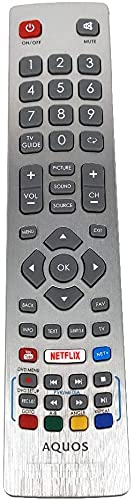 Fernbedienung DH1901091551 für Sharp Aquos HD Smart LED TV mit YouTube NETFLIX Fernbedienung DH1901091551 für Sharp Aquos HD Smart LED TV mit YouTube NETFLIX von ORTAL