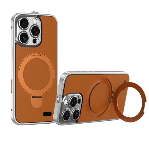 ORVCVGLB-Silber,16, Hülle Für iPhone 16 Pro Max/16 Pro/16 Plus/16, Magnetisches Leder Handytasche Mit Ring Ständer Kameraschutz Luxus Kratzfeste Schutzhülle ORVCVGLB-Silber,16, Hülle Für iPhone 16 Pro Max/16 Pro/16 Plus/16, Magnetisches Leder Handytasche Mit Ring Ständer Kameraschutz Luxus Kratzfeste Schutzhülle von ORVCVGLB
