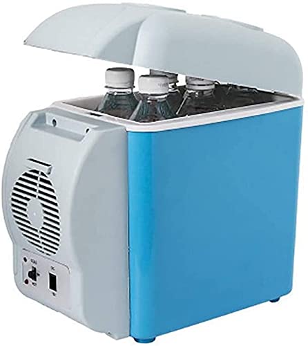 Kühlschrank Kühlschrank Gefrierschrank Dual-Use-Warm- und Kaltkühlschrank 7,5 l / 12 V Auto kleiner Mehrzweck-Kühlschrank Mini-tragbares Auto/Dual-Use-Heimtest von ORZSSJ