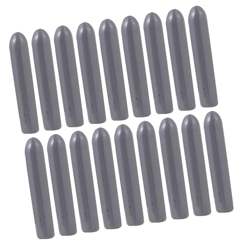 100St Spülmaschinenschutzkappe Tipps Erledigt Korb Geschirrspüler Schutzkappen Geschirrspüler Prong Rack Abdeckungen Zubehör für Spülmaschinen-Reparatur-Endabdeckungskappen PVC OSALADI von OSALADI