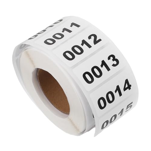OSALADI 1 Rolle Digitales Etikett Nummernetiketten Nummerierte Aufkleber Aufkleber Zahlen Nummernaufkleber Selbstklebende Aufkleber Etikett Selbstklebende Etiketten Zahlenaufkleber Weiße OSALADI 1 Rolle Digitales Etikett Nummernetiketten Nummerierte Aufkleber Aufkleber Zahlen Nummernaufkleber Selbstklebende Aufkleber Etikett Selbstklebende Etiketten Zahlenaufkleber Weiße von OSALADI