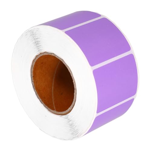 OSALADI 1 Rolle Farbiges Thermoetikettenpapier Farbe Thermal- multifunktionsdrucker Aufkleberpapier zum Drucken Druckerpapier Preisaufkleber Thermopapier Violett OSALADI 1 Rolle Farbiges Thermoetikettenpapier Farbe Thermal- multifunktionsdrucker Aufkleberpapier zum Drucken Druckerpapier Preisaufkleber Thermopapier Violett von OSALADI