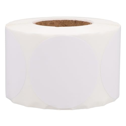 OSALADI 1 Rolle runde Aufkleber einfache Aufkleber rundes Etikett Kreis runden große Klebeetiketten thermisches Etikett Aufkleberdruckerpapier selbstklebendes Papier Weiß OSALADI 1 Rolle runde Aufkleber einfache Aufkleber rundes Etikett Kreis runden große Klebeetiketten thermisches Etikett Aufkleberdruckerpapier selbstklebendes Papier Weiß von OSALADI