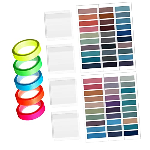 OSALADI 1 Satz Index -Patch -Set kompakte Klebelaschen Registerkarten für Seitenmarkierungen Aufkleber klebeband Registerkarte Klebrige Seite professionelle Klebefahnen pet OSALADI 1 Satz Index -Patch -Set kompakte Klebelaschen Registerkarten für Seitenmarkierungen Aufkleber klebeband Registerkarte Klebrige Seite professionelle Klebefahnen pet von OSALADI
