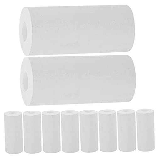OSALADI 1 Satz Thermopapier Etiketten Benutzerdefinierte Etiketten Aufkleber Multifunktions Korrekturpapier Korrekturetikett Mehrzweck Etikettenaufkleber Studentenzubehör 10 Rollen von OSALADI