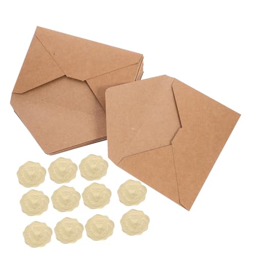 OSALADI 1 Satz Vintage-Umschlag Aufkleber Mailer Party visitenkarte namenskärtchen Hochzeitsdekoration briefumschläge dekorative Hochzeitsumschläge filigrane Einladungsumschläge Papier von OSALADI