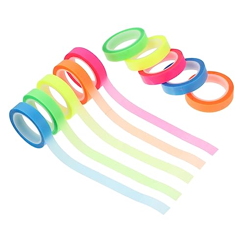 OSALADI 10 Rollen Wasserfestes Klebeband Textmarker Transparentes Klebeband Textmarker Buchnotizen Tabs Streifen Textmarker Seiten Klebestreifen Für Notizbücher Transparentes OSALADI 10 Rollen Wasserfestes Klebeband Textmarker Transparentes Klebeband Textmarker Buchnotizen Tabs Streifen Textmarker Seiten Klebestreifen Für Notizbücher Transparentes von OSALADI