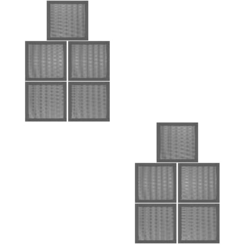 OSALADI 10 STK Lüfter-Staubfilter Computer Lüfter Staubfilter Magnetischer Staubfilter CPU-Filter magnetischer Filter gehäuse magnetischer Lüfter Lüfterfilternetz Lüftermaschenfilter Hülse von OSALADI