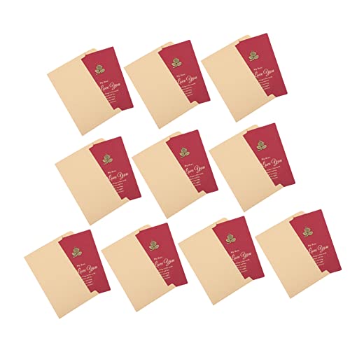 OSALADI 10 Sätze Karten Segen handgefertigt Party Mini Paare Du Jubiläum briefumschläge Karte zum Hochzeitstag Geburtstagskarte der Ehefrau Karte zum Muttertag Papier rot OSALADI 10 Sätze Karten Segen handgefertigt Party Mini Paare Du Jubiläum briefumschläge Karte zum Hochzeitstag Geburtstagskarte der Ehefrau Karte zum Muttertag Papier rot von OSALADI