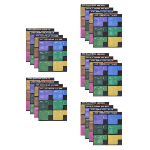 OSALADI 10 Sätze -klebeband Mini-kalenderregisterkarten Klebrige Indexregisterkarten Quadratische Noten Kalenderaufkleber-planer Etiketten Tragbar Pastell Es Papier OSALADI 10 Sätze -klebeband Mini-kalenderregisterkarten Klebrige Indexregisterkarten Quadratische Noten Kalenderaufkleber-planer Etiketten Tragbar Pastell Es Papier von OSALADI
