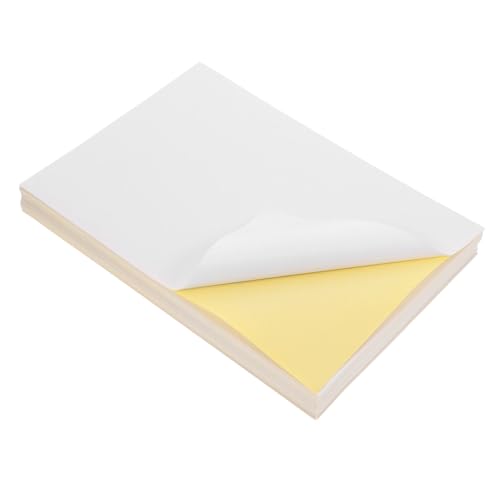 OSALADI 100 Blatt Druckerpapier Aufkleberpapier Klares Vinyl Glänzend Drucken Etiketten Klares, Bedruckbares Vinyl Glanz Selbstklebendes Beschichtetes Papier OSALADI 100 Blatt Druckerpapier Aufkleberpapier Klares Vinyl Glänzend Drucken Etiketten Klares, Bedruckbares Vinyl Glanz Selbstklebendes Beschichtetes Papier von OSALADI