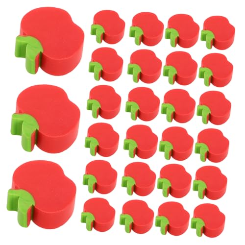 OSALADI 100 Stück Apfel-radiergummi Karikatur Whiteboard-radierer Winzig Gummiartig Kind Rosa Mini-radiergummis Für Den Schulanfang Cartoon Radiergummis Rot OSALADI 100 Stück Apfel-radiergummi Karikatur Whiteboard-radierer Winzig Gummiartig Kind Rosa Mini-radiergummis Für Den Schulanfang Cartoon Radiergummis Rot von OSALADI