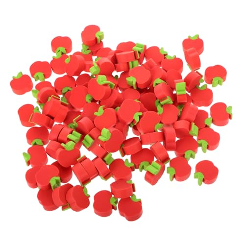 OSALADI 100 Stück Apfel-radiergummi Kind Gummiartig Karikatur Klein Winzig Mini-radiergummis Für Den Schulanfang Rosa Whiteboard-radierer Mini Radiergummis Rot OSALADI 100 Stück Apfel-radiergummi Kind Gummiartig Karikatur Klein Winzig Mini-radiergummis Für Den Schulanfang Rosa Whiteboard-radierer Mini Radiergummis Rot von OSALADI