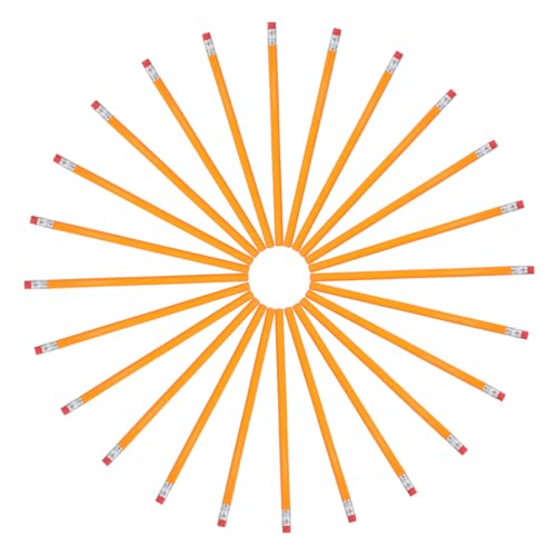 OSALADI 100 Stück Bleistift Mit Radiergummi Gespitzte Bleistifte Dünn Bleistift Schreiben Grad Fass Geschärft Feste Farbstifte Bleistifte Mit Gummi Vorschulkinder Willkommen Holz Orange OSALADI 100 Stück Bleistift Mit Radiergummi Gespitzte Bleistifte Dünn Bleistift Schreiben Grad Fass Geschärft Feste Farbstifte Bleistifte Mit Gummi Vorschulkinder Willkommen Holz Orange von OSALADI