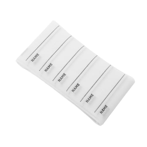 OSALADI 100 Stück DIY Namensschilder zum Aufbügeln Namensschilder für Kleidung nähen benutzerdefinierte Etiketten Kleidungsetiketten waschbar Etiketten aufbügeln Baumwolle Weiß OSALADI 100 Stück DIY Namensschilder zum Aufbügeln Namensschilder für Kleidung nähen benutzerdefinierte Etiketten Kleidungsetiketten waschbar Etiketten aufbügeln Baumwolle Weiß von OSALADI