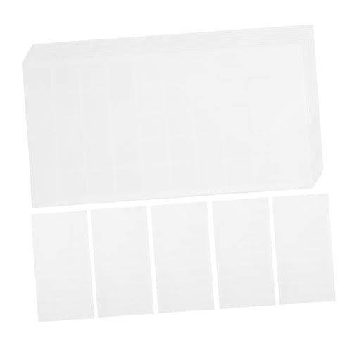 OSALADI 100 Stück Doppelseitiges Klebeband Doppelt Schälen Einseitig Durchsichtige Aufkleber Wände Lacksicherer Wandkleber Doppelseitige Aufkleber Kleberaufkleber Acryl Transparent OSALADI 100 Stück Doppelseitiges Klebeband Doppelt Schälen Einseitig Durchsichtige Aufkleber Wände Lacksicherer Wandkleber Doppelseitige Aufkleber Kleberaufkleber Acryl Transparent von OSALADI