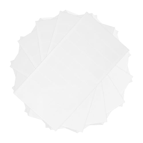 OSALADI 100 Stück Doppelseitiges Klebeband Streifen Doppelt Entfernbares Band Doppelklebeband Pads Schwarzes Band Lacksicherer Wandkleber Doppelseitige Aufkleber Transparent Acryl von OSALADI