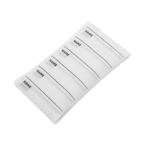 OSALADI 100 Stück Name Post Etiketten Kleidung Kindertagesstätte Buchstaben nähen Flecken Namensaufkleber Namensschilder nähen dekorative Namensschilder DIY nähzubehör Baumwolle Weiß OSALADI 100 Stück Name Post Etiketten Kleidung Kindertagesstätte Buchstaben nähen Flecken Namensaufkleber Namensschilder nähen dekorative Namensschilder DIY nähzubehör Baumwolle Weiß von OSALADI