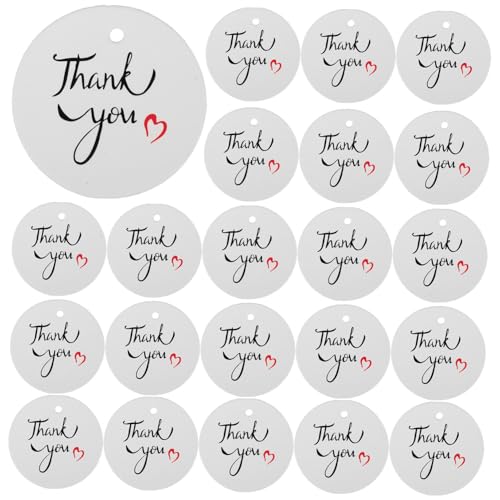OSALADI 100 Stück danke tags für die party Schüttgut Hochzeiten danken Ihnen Etiketten dekorative Tags Aufkleber Dekoration kreative Dankeschön-Tags geburtstag geschenkanhänger Papier Weiß OSALADI 100 Stück danke tags für die party Schüttgut Hochzeiten danken Ihnen Etiketten dekorative Tags Aufkleber Dekoration kreative Dankeschön-Tags geburtstag geschenkanhänger Papier Weiß von OSALADI