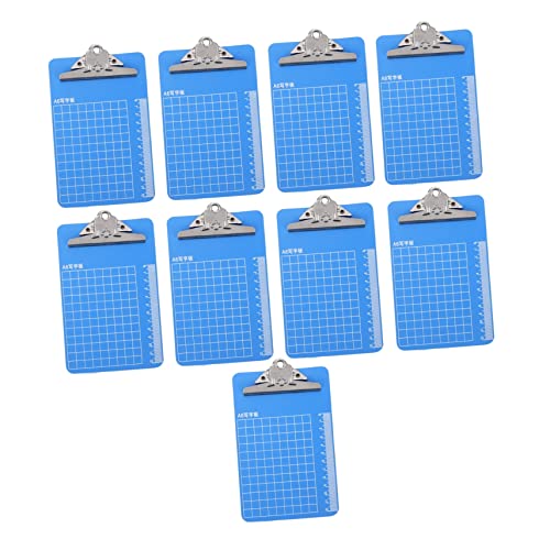 OSALADI 10Stücke Klemmbretter Mit Clip Dokumentenorganisator Für Schule Büro Und Zuhause Beschreibbare Schreibunterlagen Platzsparendes Design Für OSALADI 10Stücke Klemmbretter Mit Clip Dokumentenorganisator Für Schule Büro Und Zuhause Beschreibbare Schreibunterlagen Platzsparendes Design Für von OSALADI