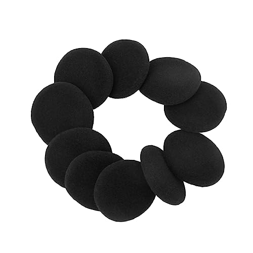 OSALADI 10st 40 Mm Headset-pad Ersatz-ohrpolster Ersatz-Headset-Schaumstoff 40 Mm Ohrabdeckungen Lautsprecherschaum 40mm Weicher Schaum Abdeckungen Für Ohrstöpsel Kopfhörer Kissenbezug von OSALADI