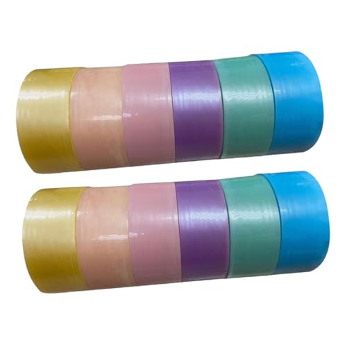 OSALADI 12 Rollen Perle klebriger Ballband Dekompressions-Klebeband sensorisches Klebeband im Freien runden bunt klebrige Kugelbänder klebrige Bälle klebrige Bänder Plastik OSALADI 12 Rollen Perle klebriger Ballband Dekompressions-Klebeband sensorisches Klebeband im Freien runden bunt klebrige Kugelbänder klebrige Bälle klebrige Bänder Plastik von OSALADI