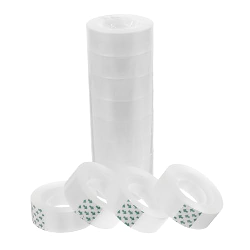 OSALADI 12 Rollen Schülerklebeband, Schul- Und Bürobedarf, Durchsichtiges Verpackungsmaterial Für Bastelprojekte, Klebeband, Abdeckband Zum Beschriften, Dekorieren, Für Den Unterricht Und OSALADI 12 Rollen Schülerklebeband, Schul- Und Bürobedarf, Durchsichtiges Verpackungsmaterial Für Bastelprojekte, Klebeband, Abdeckband Zum Beschriften, Dekorieren, Für Den Unterricht Und von OSALADI