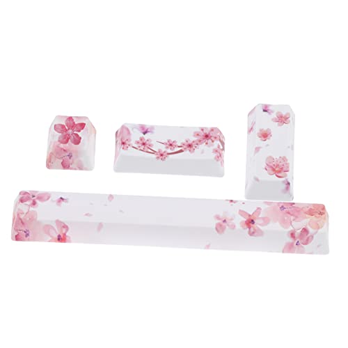 OSALADI 3 Sätze Mechanische Tastatur-tastenkappen-Set Pbt-tastenkennungen Kappen Tastaturzubehör Einzigartiges Design 4 Stück * 3 von OSALADI
