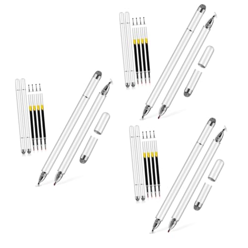 OSALADI 12 Sets Für Büro Und Schule Multifunktionaler Kapazitiver Eingabestift Faser-silikon-schreibspitzen Für Kapazitive Geräte OSALADI 12 Sets Für Büro Und Schule Multifunktionaler Kapazitiver Eingabestift Faser-silikon-schreibspitzen Für Kapazitive Geräte von OSALADI