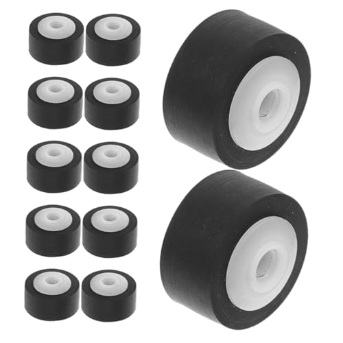 OSALADI 12 Stück Pullradlager Andruckrolle Für Blockflöten Andruckrolle Für Kassettendeck Lagerrolle Für Video Andruckrolle Für Audio Klemmrolle Audioteile Plastik Black OSALADI 12 Stück Pullradlager Andruckrolle Für Blockflöten Andruckrolle Für Kassettendeck Lagerrolle Für Video Andruckrolle Für Audio Klemmrolle Audioteile Plastik Black von OSALADI