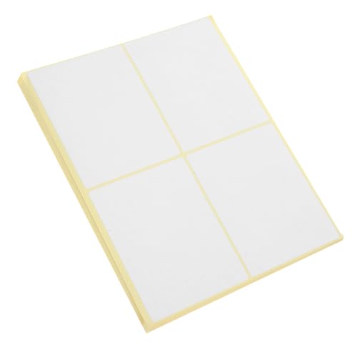 OSALADI 120 Stück Aufkleber Etiketten Versandetiketten Leere Etiketten Zum Beschriften Vinyl-aufkleber Reisen Klebeetiketten An Vorgedruckt Für Wiederverwendbar Weiß Papier OSALADI 120 Stück Aufkleber Etiketten Versandetiketten Leere Etiketten Zum Beschriften Vinyl-aufkleber Reisen Klebeetiketten An Vorgedruckt Für Wiederverwendbar Weiß Papier von OSALADI