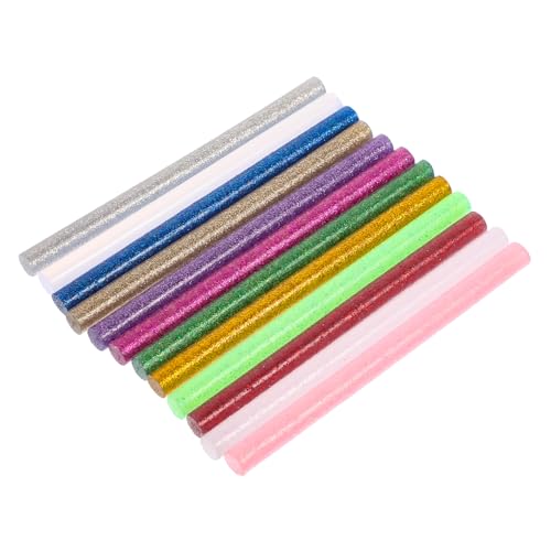 OSALADI 130Stücke Farbige Heißkleberstangen Für DIY Projekte Glitzernde Und Fluoreszierende Heißklebestifte Farben Für Basteln Reparieren Und Dekorieren OSALADI 130Stücke Farbige Heißkleberstangen Für DIY Projekte Glitzernde Und Fluoreszierende Heißklebestifte Farben Für Basteln Reparieren Und Dekorieren von OSALADI