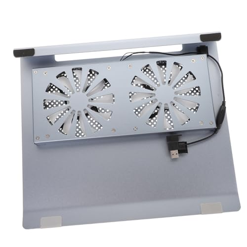 OSALADI 17 3 Zoll Notebook Pc Lüfter Kühler Ständer Rack Aluminium Laptop Cooling Pad USB Laptop Kühler Modernes Gebürstetes Aluminium-Finish OSALADI 17 3 Zoll Notebook Pc Lüfter Kühler Ständer Rack Aluminium Laptop Cooling Pad USB Laptop Kühler Modernes Gebürstetes Aluminium-Finish von OSALADI